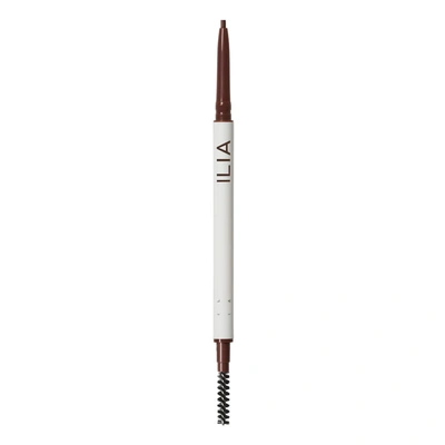 Ilia In Full Micro-tip Brow Pencil In Dark Brown