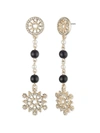 MARCHESA PEARL LINEAR EARRING