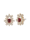 MARCHESA POISED BUTTON EARRING