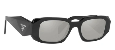 PRADA PR 17WS 1AB2B0 49MM WOMENS RECTANGLE SUNGLASSES