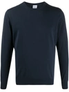 Aspesi Slim Fit Sweatshirt In Blue