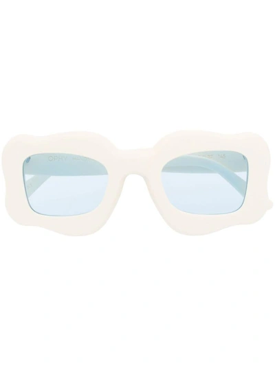 Bonsai Happy Sunglasses In White