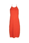 Bottega Veneta Stretch Viscose Blend Dress With Adjustable Side Ties In 7582