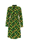 Bottega Veneta Women's Multicolor Viscose Dress In 7244