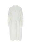 Bottega Veneta Linen And Viscose Blend Dress In 9071