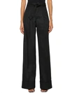 Capasa Milano Check Wide Pants In Black