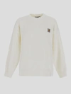 Carhartt Embroidered-logo Cotton Sweatshirt In Off,white