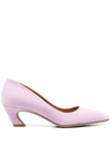 Chloé Chloè Oli Leather Pumps In Lilac