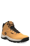 Timberland White Ledge Mid Waterproof Hiking Boot In Wheat