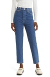 RE/DONE ULTRA HIGH WAIST ANKLE STOVEPIPE JEANS