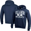 Champion Navy Villanova Wildcats Arch Pill Pullover Hoodie In Navy