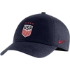 Nike Navy Uswnt Campus Performance Adjustable Hat In Navy