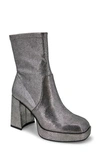 KENNETH COLE NEW YORK BLOCK HEEL STRETCH BOOTIE