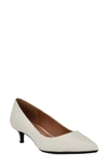 CALVIN KLEIN GABRIANNA KITTEN HEEL PUMP