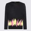 COMME DES GARÇONS HOMME DEUX COMME DES GARÇONS HOMME PLUS BLACK WOOL SWEATER