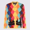Comme Des Garçons Homme Deux Comme Des Garçons Homme Plus Cardigans In Yellow/multi