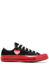 Comme Des Garçons Chuck Taylor Sneakers In Black