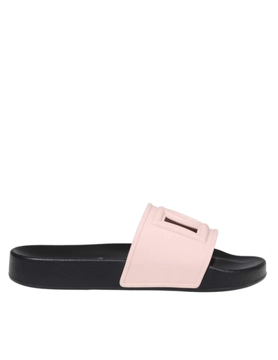 Dolce & Gabbana Slippers And Clogs Rubber Nude In Pink