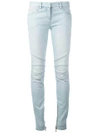 BALMAIN ZIPPED CUFF SKINNY JEANS,5345346N11846620