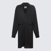 Essentiel Antwerp Twist-front Shirt Dress In Tea Rose