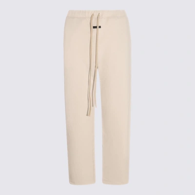 Fear Of God Cement Cotton Pants In Cream