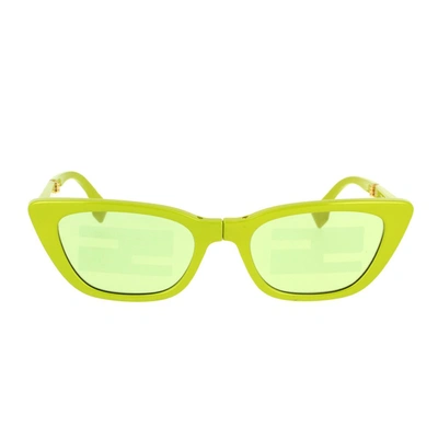 Fendi Sunglasses In Green