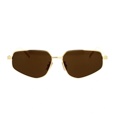 Givenchy Sunglasses In Gold