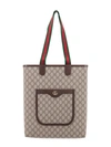 Gucci Ophidia Gg Canvas Tote Bag In Beige
