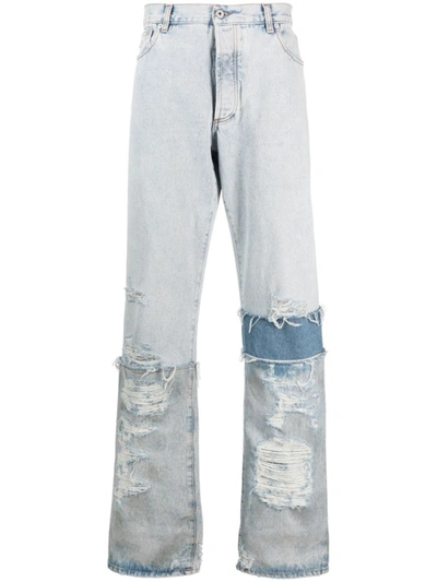 Heron Preston Distressed In Blue