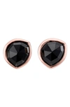 MONICA VINADER SIREN SEMIPRECIOUS STONE STUD EARRINGS,RP-EA-SSTU-BLO