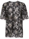 ROCHAS SHEER EMBROIDERED BLOUSE,ROWK606464RK43016012107530