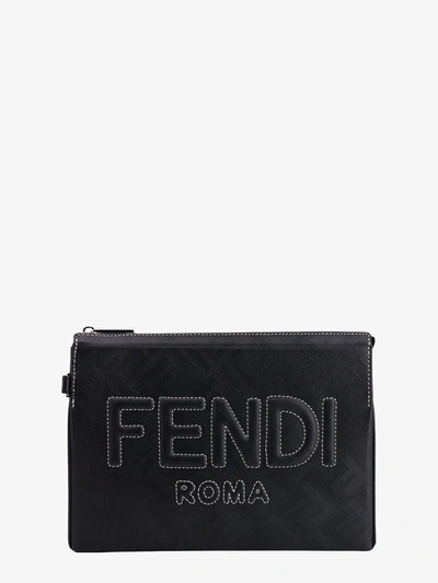 Fendi Clutch In Black