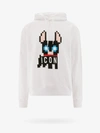 Dsquared2 Signature Icon-motif Cotton Hoodie In White