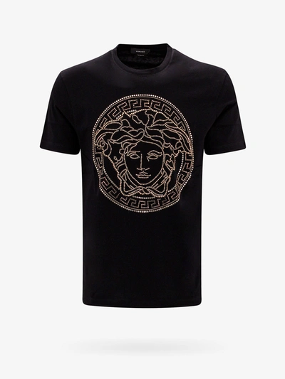 Versace T-shirt In Black