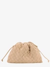 Bottega Veneta Mini Pouch In Beige