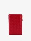 Bottega Veneta Wallet In Red