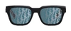 Dior B23 53mm Square Sunglasses In Blue