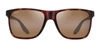 Maui Jim Pailolo Mj H603-10 Wayfarer Polarized Sunglasses In Brown