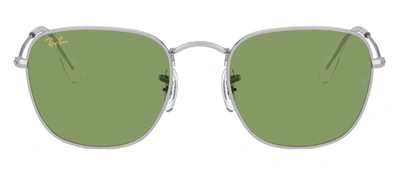 Ray Ban Rb3857 Frank 91984e Square Sunglasses In Green