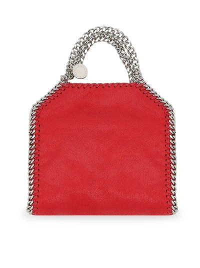 Stella Mccartney Mini Falabella Tote Bag In Red
