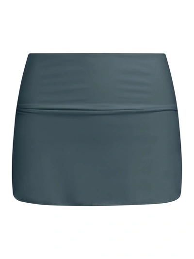 Sucrette Petalo Mini Skirt In Green