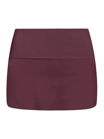 Sucrette Petalo Mini Skirt In Pink & Purple