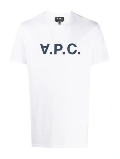 Apc Printed T-shirt In White