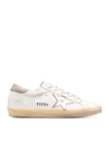 Golden Goose Genuine Calf Leather Superstar Sneakers For Women In White