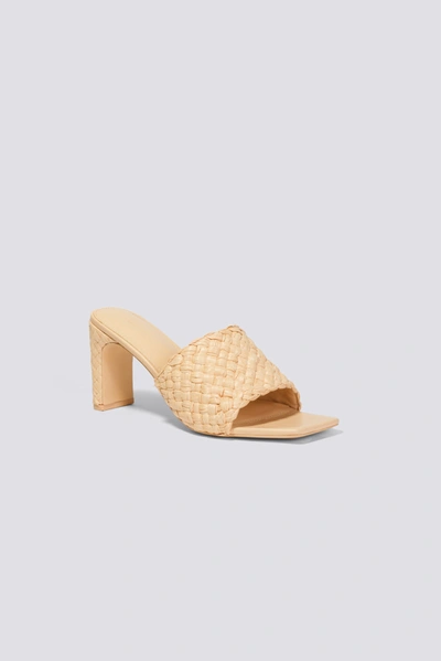 Jonathan Simkhai Sheyla Raffia Sandal In Natural