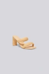 Simkhai Divine Raffia Strap Sandal In Natural