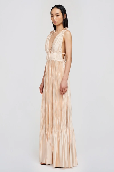 Jonathan Simkhai Ostara Gown In Blush