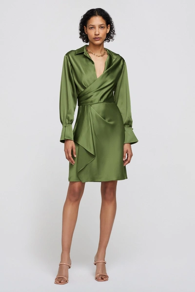 Jonathan Simkhai Talit Dress In Nori