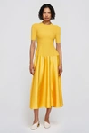 Jonathan Simkhai Marionne Dress In Goldenrod