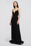 Jonathan Simkhai Maude Gown In Black